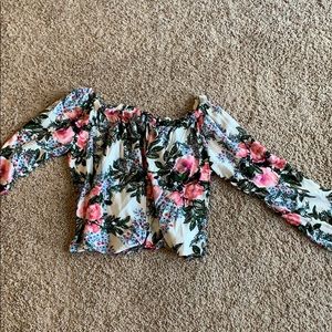 Off the shoulder alters state top